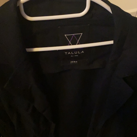 Talula black blazer size zero - Picture 2 of 2